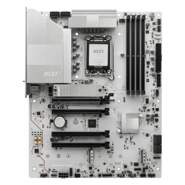 TARJETA MADRE MSI PRO Z890-S WIFI WHITE LGA1851 ATX DDR5 911-7E54-003