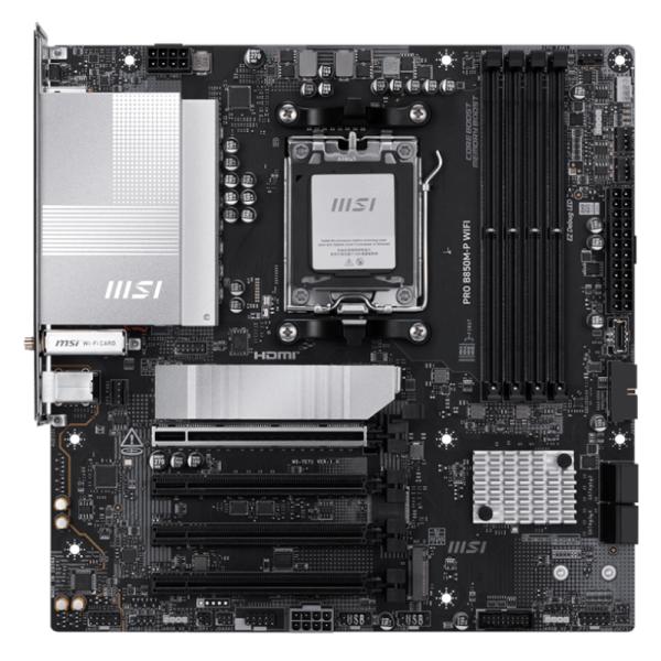 TARJETA MADRE MSI PRO B850M-P WIFI AM5 MICRO ATX DDR5 WIFI 7 / 5G LAN 911-7E71-001