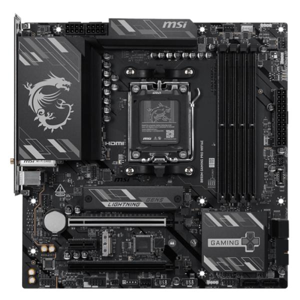 TARJETA MADRE MSI B850M GAMING PRO WIFI6E AM5 MICRO ATX-DDR5-WIFI 6E / BLUETOOTH 5.3 / 2.5G LAN 911-7E88-003