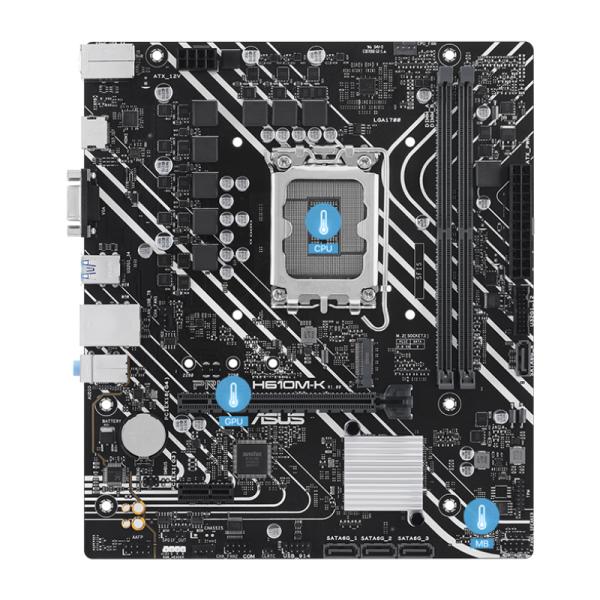 TARJETA MADRE ASUS PRIME H610M-K LGA1700 MICRO-ATX DDR5 90MB1GA0-MVAAY0