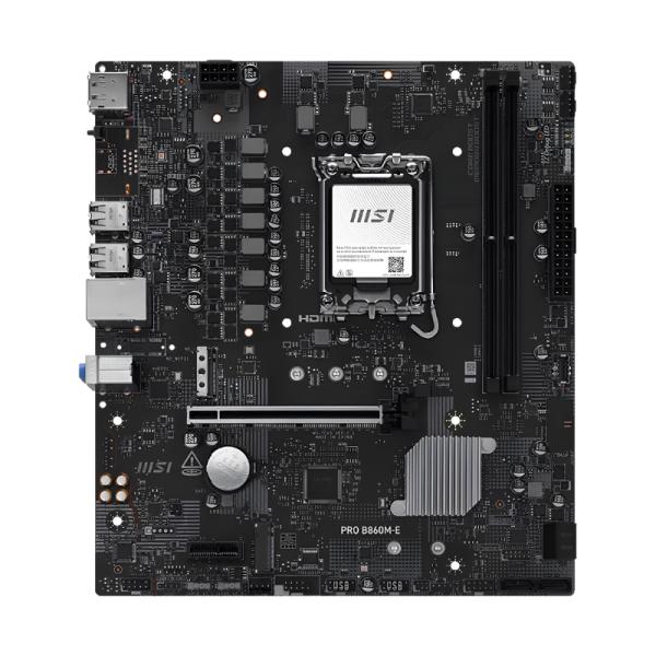TARJETA MADRE MSI PRO B860M-E LGA 1851 MICRO-ATX DDR5 911-7E45-004