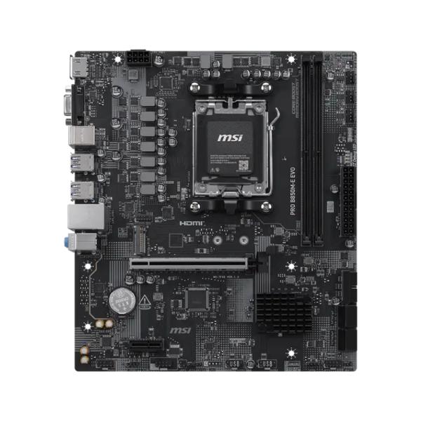 TARJETA MADRE MSI PRO B850M-E EVO AM5 MATX DDR5 911-7F02-002