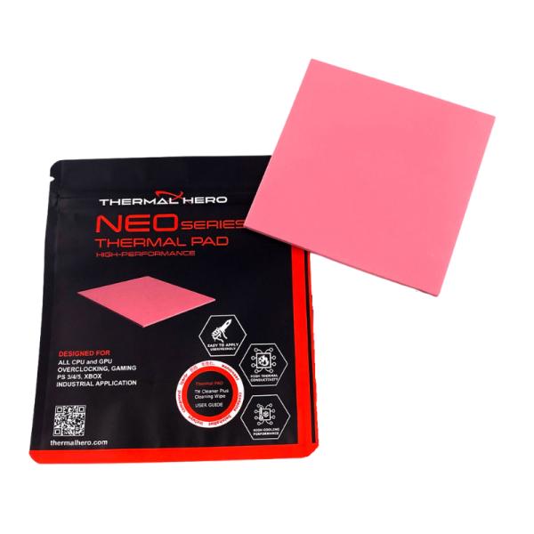 PARCHE térmico THERMAL HERO NEO PAD 3W/M K 1.0MM CPU/GPU 100x100MM TH-412110