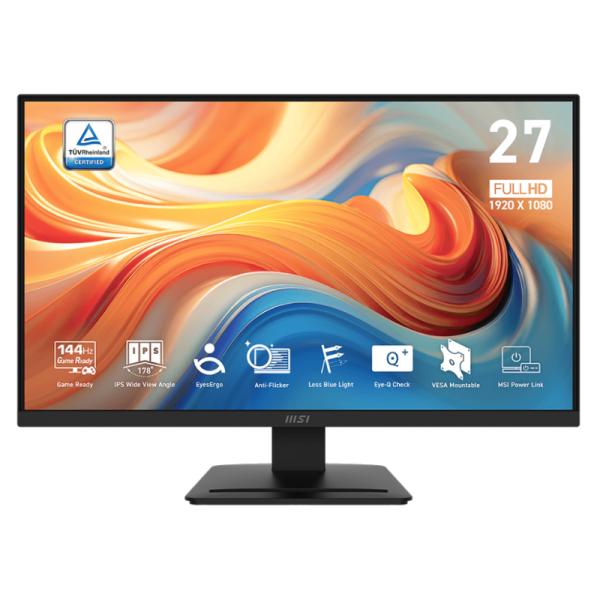 MONITOR MSI PRO MP273L E14 27 PULG PLANA 1920X1080 144HZ IPS FREESYNC HDMI  / VGA 9S6-3PE2CH-005