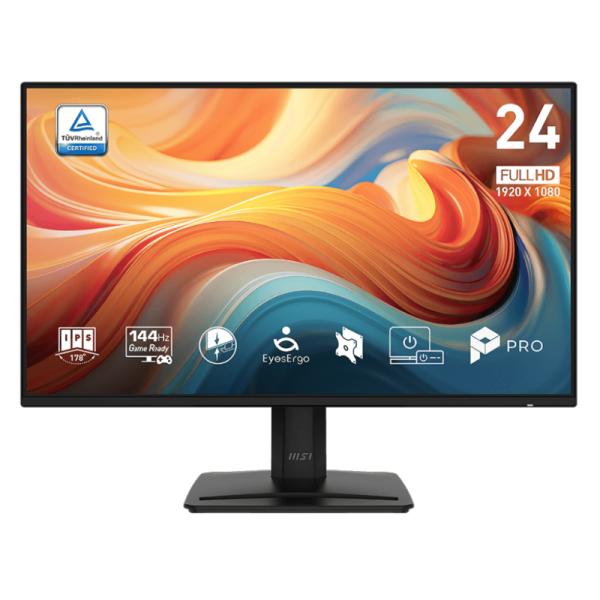 MONITOR MSI PRO MP242 E14A 24" PLANA FHD 1920X1080 144 HZ IPS ADAPTIVE SYNC HDMI 9S6-3PD1CT-014