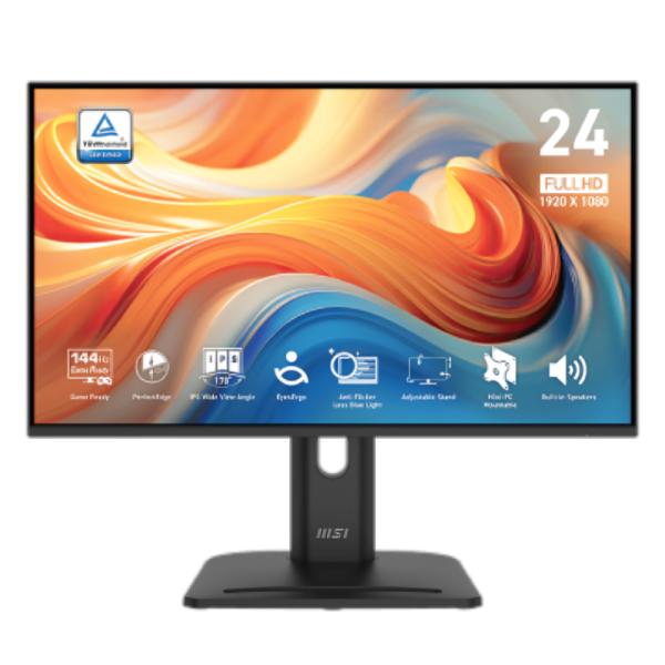 MONITOR MSI PRO MP245PG E14 24 PULG PLANA 1080P 144HZ IPS FREESYNC HDMI / DISPLAYPORT / VGA 9S6-3PE39M-004
