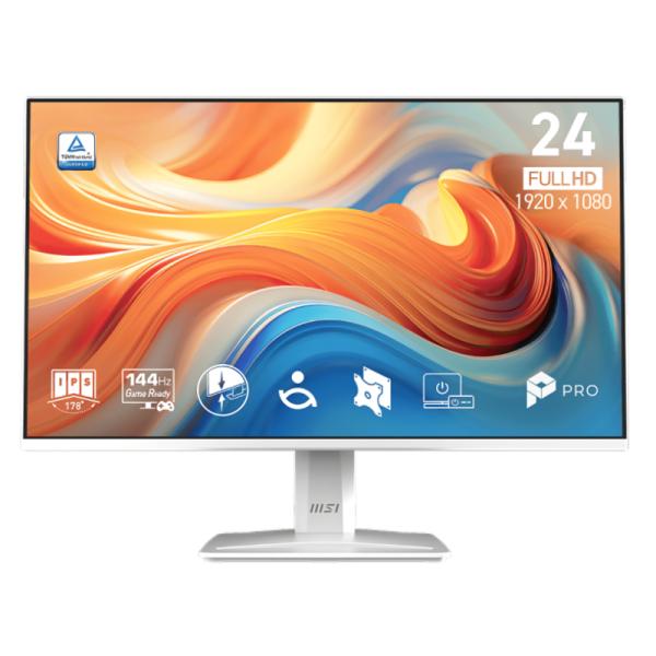 MONITOR MSI PRO MP243W E14 23.8 PULG PLANA 1080P 144HZ IPS FREESYNC HDMI / DISPLAYPORT 9S6-3PD1CT-032