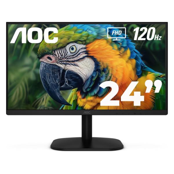 MONITOR AOC 24B35H3 24 PULG PLANA FULL HD 1920 X 1080 120HZ IPS LED ADAPTIVE SYNC HDMI / VGA / 3.5MM