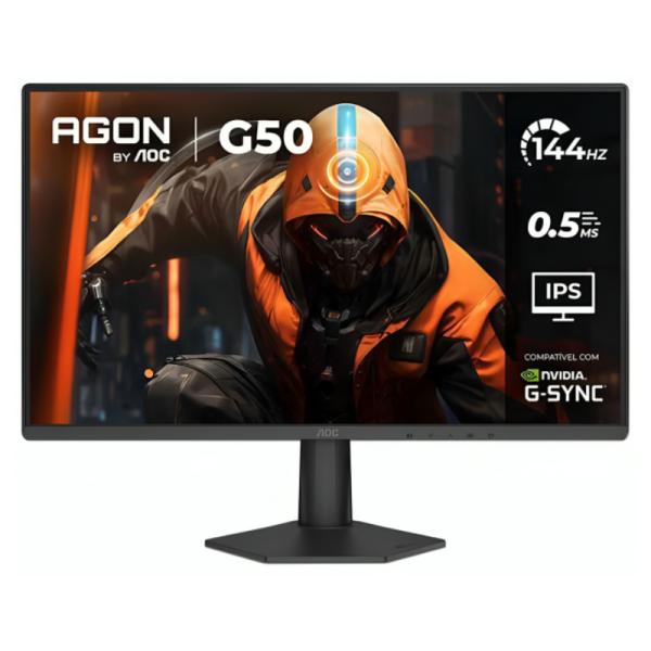 MONITOR AOC 24G50F 24" PLANA FULL HD 1920 X 1080 144 HZ  LCD HDMI / DISPLAYPORT
