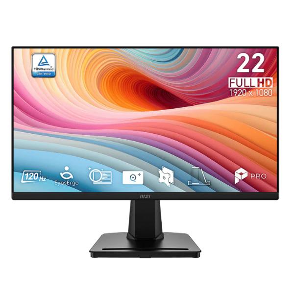 MONITOR MSI PRO MP225 E12VL 21.45 PULG FHD 1920X1080 120 HZ VA ADAPTIVE-SYNC / HDMI / VGA 9S6-3PE0CM-024