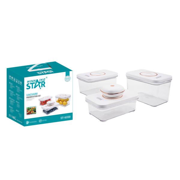 SET eléctrico DE CONSERVACIñN AL VACIO WINNING STAR ST-6350 SILICONA / ABS BXH-1679-WST-18428