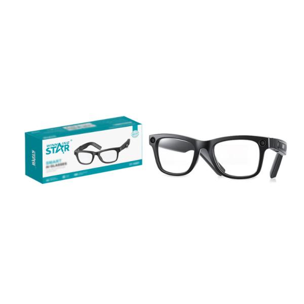 GAFAS INTELIGENTES WINNING STAR ST-AG01 cámara 4K CON INTELIGENCIA ARTIFICIAL Y BLUETOOTH ángulo DE visión DE 170 GRADOS/2 GB/IP65