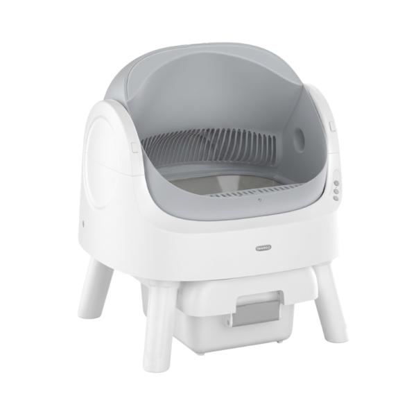 CAJA DE ARENA AUTOLIMPIABLE TEWEOA AS11 PARA GATOS HASTA 22 LB POLIPROPILENO
