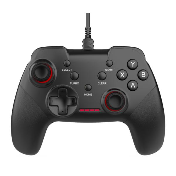 GAME PAD EAGLE WARRIOR B213P COMPATIBLE CON PS3 / PC ALAMBRICO CON XINPUT Y DINPUT