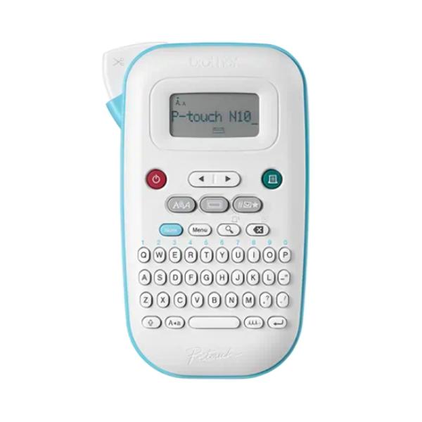IMPRESORA DE ETIQUETA BROTHER PTN10 portátil COMPATIBLE CON P-TOUCH BTAG 12MM Y CON TECLADO QWERTY