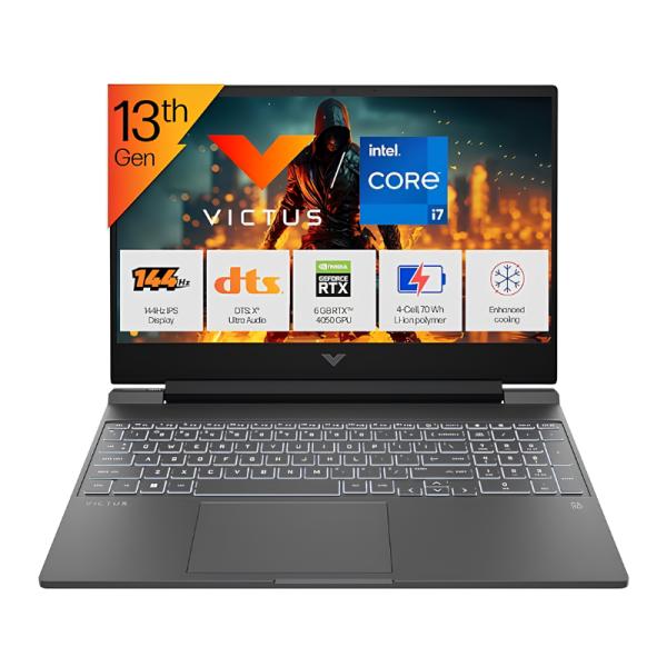 LAPTOP GAMING HP VICTUS 15-FA2104TX 15.6" I7-13620H 16GB 512GB RTX 4050/6GB WIN 11 inglés C25VQPA#ACJ