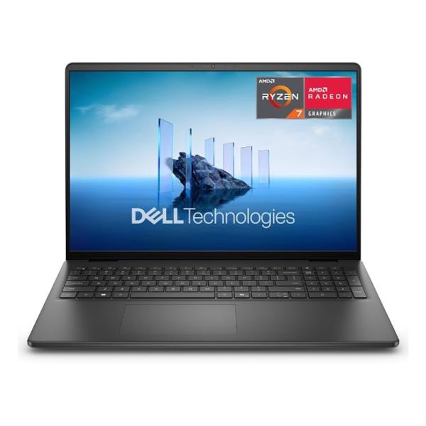 LAPTOP DELL DC16255 16 PULG TOUCH AMD RYZEN 7 250 16GB DDR5 512GB SSD AMD RADEON GRAPHICS WIFI 6/BLUETOOTH/cámara HD W11 HOME