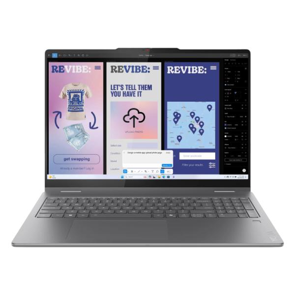LAPTOP LENOVO YOGA 7I 2-IN-1 16ILL10 INGLES 16 PULG INTEL ULTRA 7 256V 16GB RAM LPDDR5X 512GB SSD INTEL ARC 140V SIN RGB TOUCH WIN 11 HOME 83JT0047US