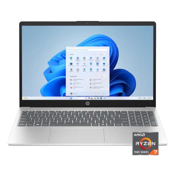 LAPTOP HP 15-FC0225DX INGLES 15.6 PULG TOUCH AMD RYZEN 7 7730U 16GB RAM DDR4 512GB SSD WIN 11 HOME D96E6UA#ABA