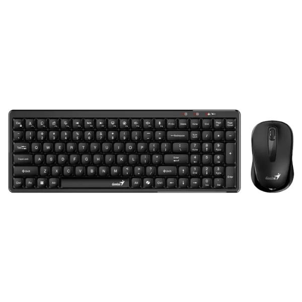 TECLADO Y MOUSE GENIUS LUXEMATE Q8100 INalámbrico 2.4GHZ ESPAñOL 31340019401
