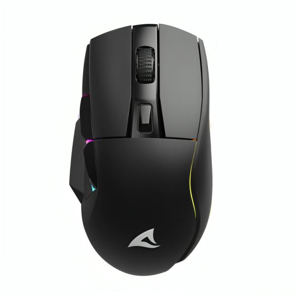 MOUSE GAMING SHARKOON SGM50W INalámbrico 2.4 GHZ 6400 DPI 4044951040230