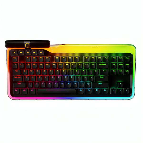 TECLADO GAMING RGB HYTE KEEB TKL mecánico alámbrico USB-C 2.0 KB-HYTE-KEEB