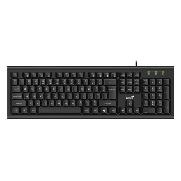 TECLADO GENIUS  KB-113 MEMBRANA alámbrico USB ESPAñOL 31300018401