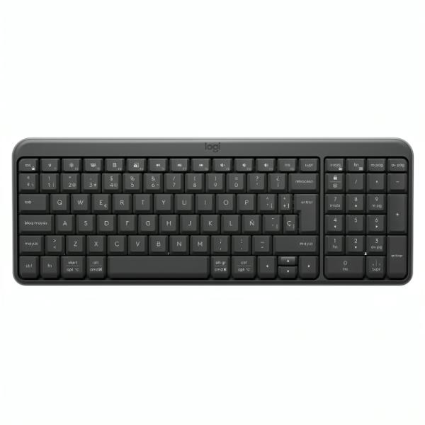TECLADO LOGITECH K250 COMPACT MEMBRANA  INALAMBRICO BLUETOOTH ESPAñOL 920-013445