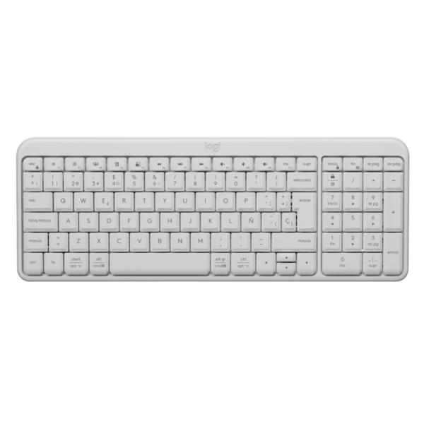 TECLADO LOGITECH K250 COMPACT MEMBRANA INALAMBRICO BLUETOOTH ESPAñOL 920-013446