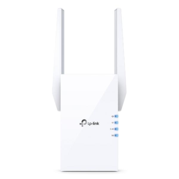 AMPLIFICADOR DE señal WIFI TP-LINK RE605X 1201 MBPS (5GHZ) + 574 MBPS (2.4GHZ)