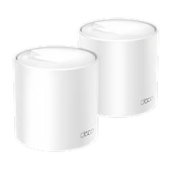 SISTEMA WIFI TP LINK DECO X10(2-PACK)(US) DUAL BAND 1500MBPS WI-FI 6 MESH