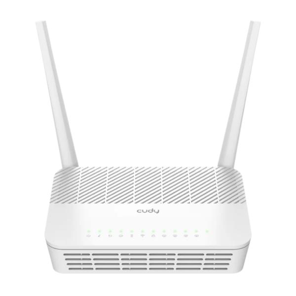 ROUTER CUDY GP1200 1.0  Wi-Fi  5GHz  AC1200 GPON/EPON DUAL/ EASYMESH 2 ANTENAS FIJAS