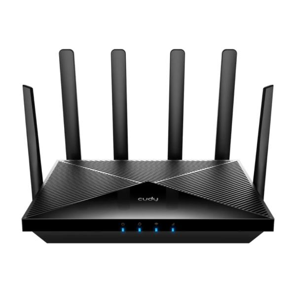ROUTER INALAMBRICO CUDY P5_EU 1.0  5GHZ AX3000 WIFI 6 5G REL.16 CON ANTENAS DESMONTABLES