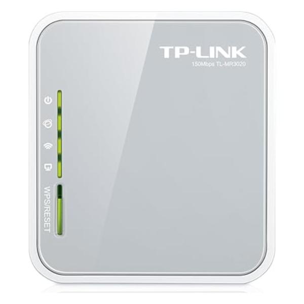 ROUTER TP LINK TL MR3020(EU) 2.4 GHZ N150 3G 4G USB AP TRAVEL ROUTER PUERTOS WAN/LAN