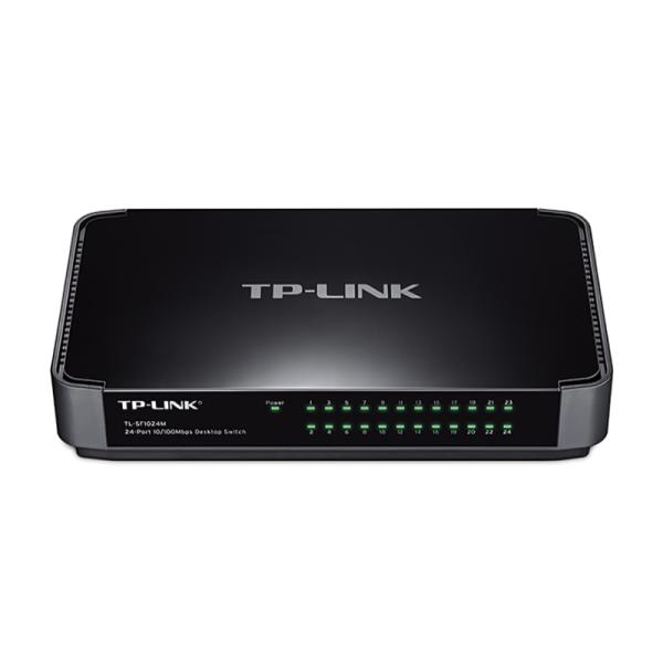 SWITCH TP LINK TL-SF1024M(UN) 24 PUERTOS RJ45 10/100 MBPS NO ADMINISTRABLE