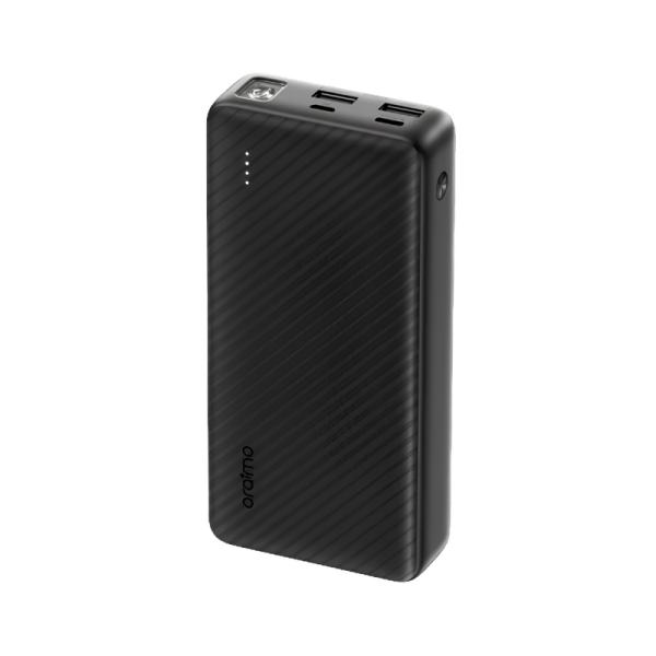POWER BANK ORAIMO TRAVELER 15 OPB-1201P 20000 MAH CARGA RAPIDA DE 15 W CARGA DE 3 DISPOSITIVOS Y LINTERNA LED