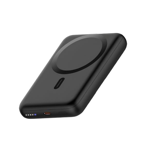 POWER BANK NOVA PB-1511 10000MAH CARGA USB-C 20W/CARGA inalámbrica magnética QI 15W
