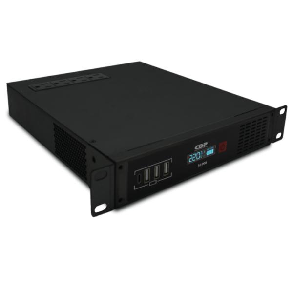 UPS CDP LI-708 700VA 350W UPS LINEA INTERACTIVA NEGRO