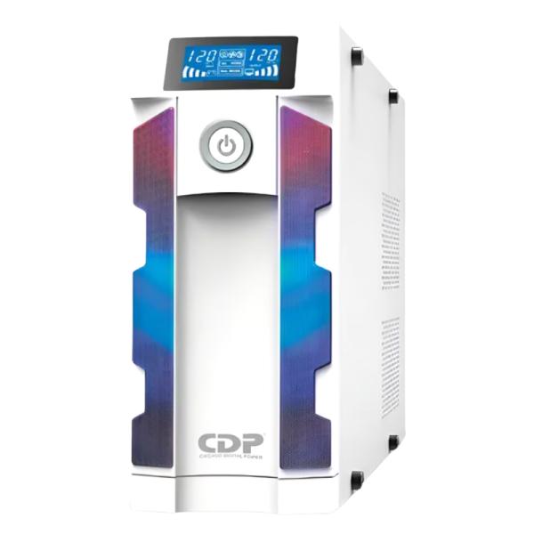 UPS CDP GSMART1516 1500VA 900W UPS LINEA INTERACTIVA 120VAC AVR 16 TOMAS RGB USB LCD