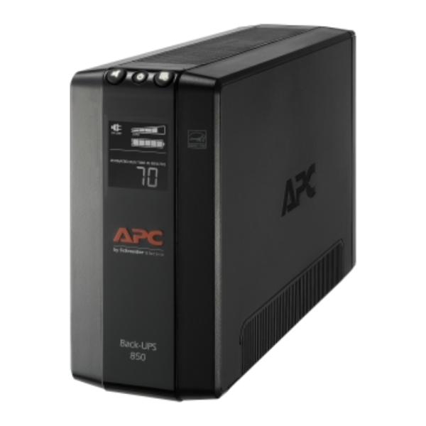 UPS APC BX850M-LM60 850VA 510W UPS LINEA INTERACTIVA 120VAC AVR 8 TOMAS LCD