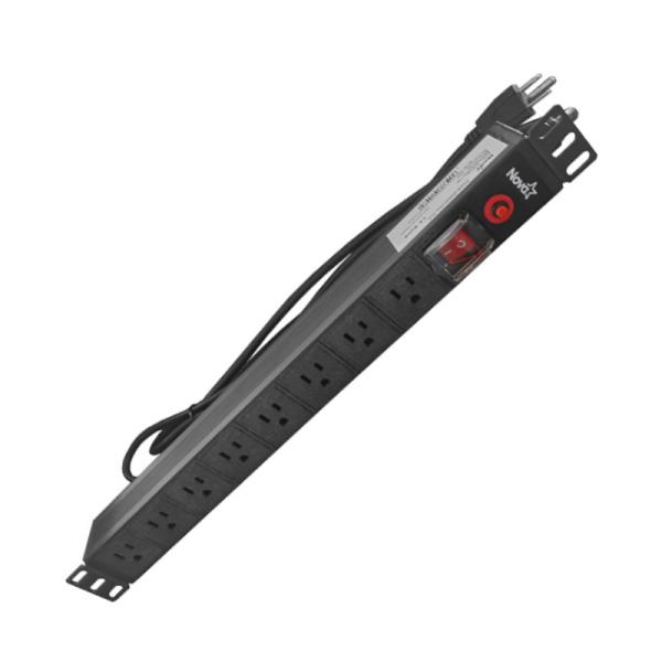 REGLETA PARA RACK NOVA 8 TOMAS 110V 15A FEU8Y101001C