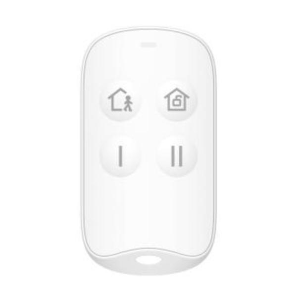 LLAVERO DE ALARMA HIKVISION DS-PKF201-WB AX HOME INALAMBRICO RF 433 MHZ ARMADO Y DESARMADO / BOTONES CONFIGURABLES 302402306