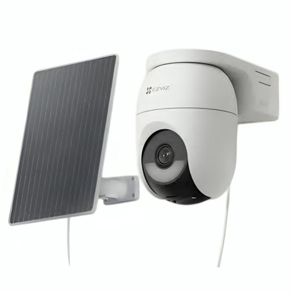 CAMARA EZVIZ PAN & TILT CB8 LITE CS-CB8C/SP-R100(4MP)(AM E-COM)(KIT) (E) 2K+ (2560 X 1440) CMOS 15M IR H.265 / H.264 WIFI CON PANEL SOLAR INCLUIDO 5W 303103600