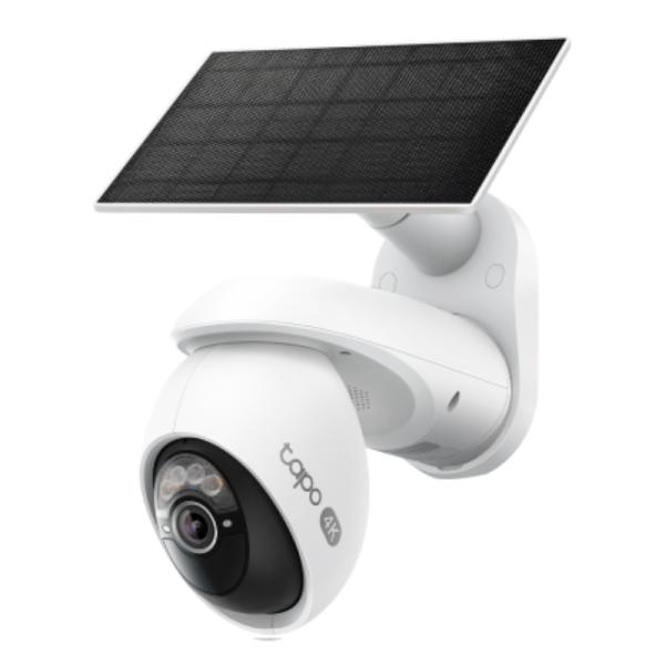 CAMARA PAN/TILT TP LINK TAPO C660 KIT(EU) 4K CMOS STARLIGHT 4 MM 12 M AUDIO BIDIRECCIONAL CON PANEL SOLAR