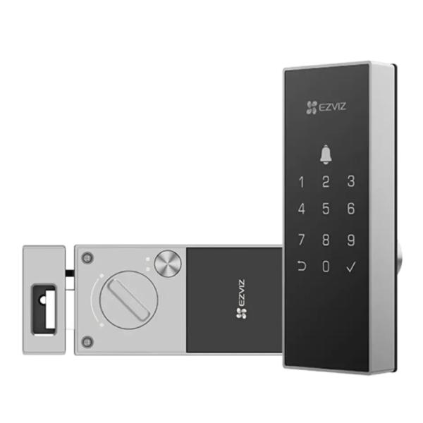 CERRADURA INTELIGENTE EZVIZ CS-DL03-R100-WBCP-GR (O-STD) (E) CODIGO WIFI 2.4 GHZ APP 310500548