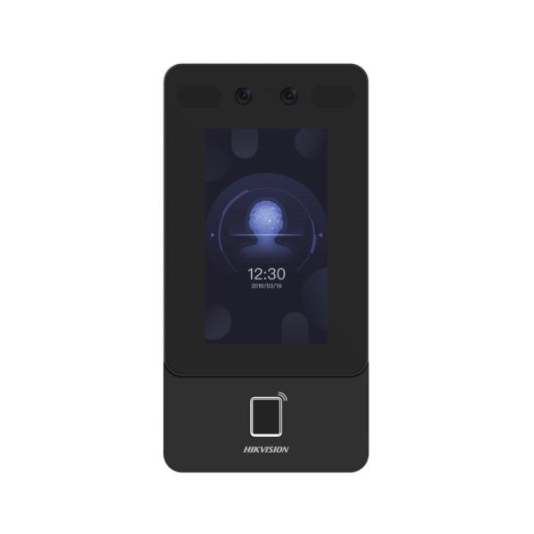 CONTROL DE ACCESO RECONOCIMIENTO FACIAL / LECTOR DE HUELLAS HIKVISION DS-K1T342MFWX-E1(O-STD) (E) CON PANTALLA 4.3" CAMARA 2 MP 302920730