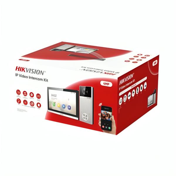 KIT VIDEOPORTERO HIKVISION DS-KIS611-S((O-STD) (E) CON SWITCH POE CONTROL ACCESO IP65 305306176