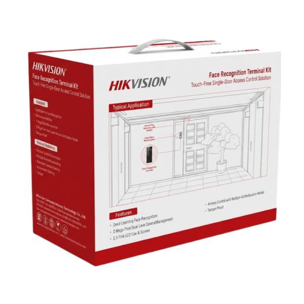 KIT CONTROL DE ACCESO HIKVISION DS-KAS321 TECLADO/HUELLA/cámara 2MP ETHERNET/WIFI/RS-485/WIEGAND/USB 302921882