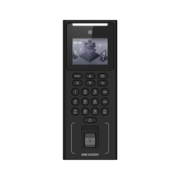 CONTROL DE RECONOCIMIENTO FACIAL HIKVISION DS-K1T321EFWX TECLADO/HUELLA/cámara 2MP ETHERNET/WIFI/RS-485/USB 302920000