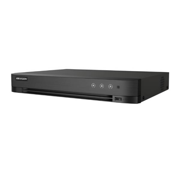 GRABADORA DVR HIKVISION iDS-7204HQHI-M1/XT 4 CANALES HASTA 3K / 5 MP LITE HASTA 10 TB (1 SATA) ACUSENSE H.265 PRO+ 300228696